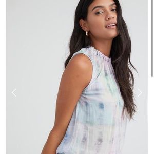 BRAND NEW Bella Dahl SMALL Etgereal Pastel top